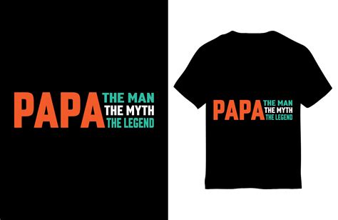 Papa T Shirt Design Graphic By Mohsin Uddin · Creative Fabrica