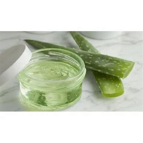 White Natural Aloe Vera Gel For Cosmetics Packaging Size 50g To 1 Kg