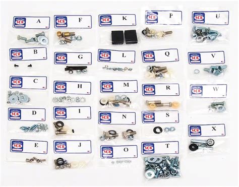 Ecklers Full Size Chevy Convertible Top Hardware Kit 1958 Impala