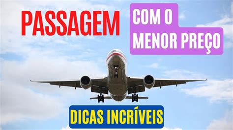 Dicas De Como Comprar Passagem Aerea O Menor Preco