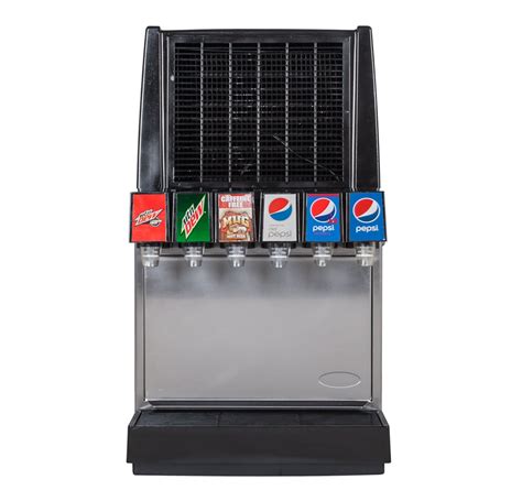 Ce00109 6 Flavor Counter Electric Soda Fountain System