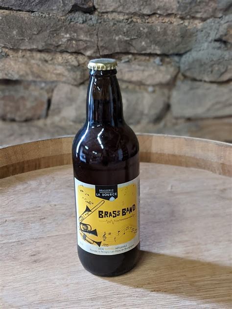 Bière blonde brass band fondamentale 50cl 50 cl Brasserie La Source Locavor fr