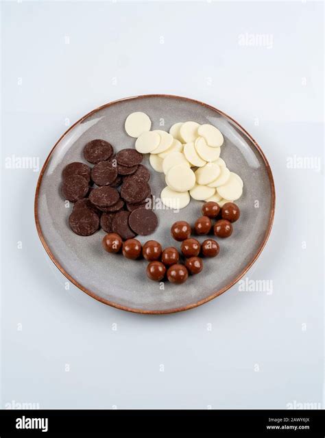 Different Types Of Chocolate Stock Photo Alamy