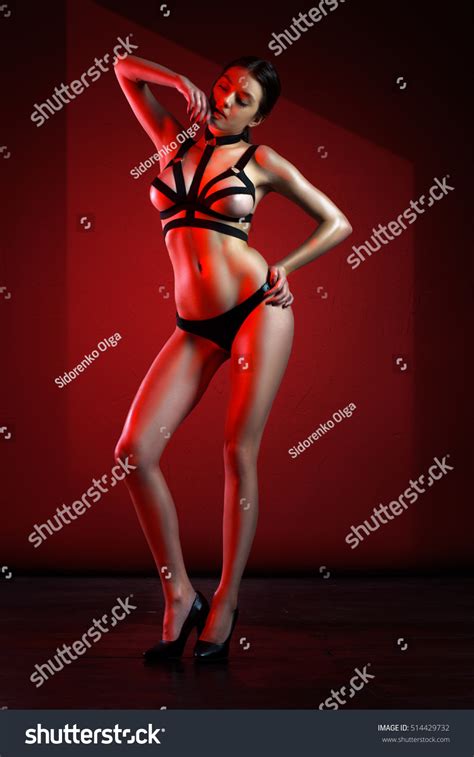 Стоковая фотография 514429732 Beautiful Naked Woman Posing Sexy
