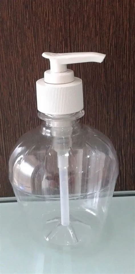 Transparent Empty Pet Hand Wash Bottle Apple With Pump At Best Price In