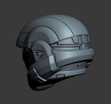 Odst Helmet D Print File D Model D Printable Cgtrader