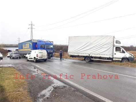 Accident La Iesirea Din Ploiesti Spre Targoviste Un TIR Si O