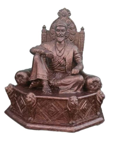 Brown Bronze Chhatrapati Shivaji Maharaj Statue For Outdoor At Rs