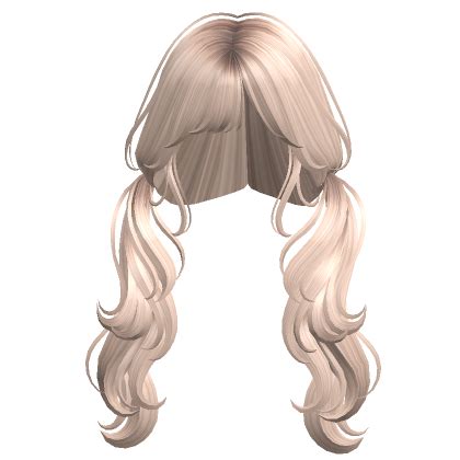 Wavy Low Pigtails Platinum Blonde S Code Price Rblxtrade