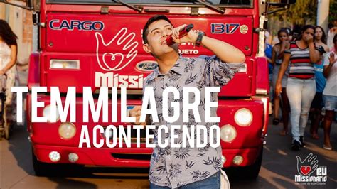 TEM MILAGRE ACONTECENDO Cover YouTube