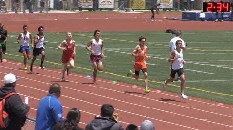 2015 Track CIF Ss Prelims D3 Men S 1600 Meter Heat 3 Of 3 YouTube