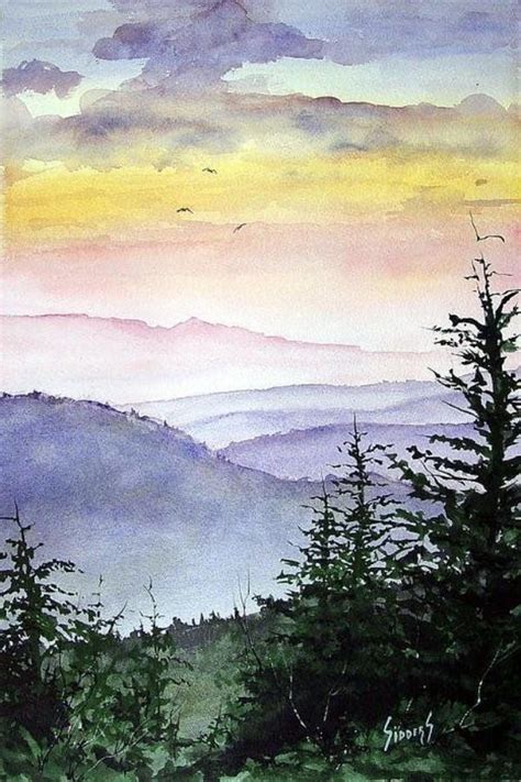 Painting Water With Watercolor 80+ Einfache Aquarell-Malerei-Ideen Fã¼R ...