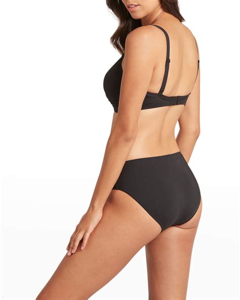 Sea Level Swim Essentials Mid Bikini Bottom Neiman Marcus