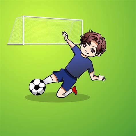 Premium Vector Cartoon Of Football Player