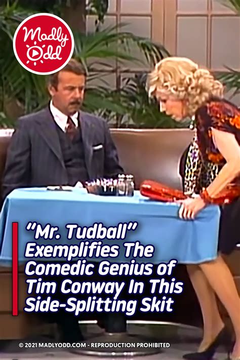 “Mr. Tudball” Exemplifies The Comedic Genius of Tim Conway In This Side-Splitting Skit