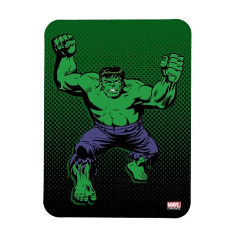 Hulk Retro Arms Magnet Zazzle Hulk Retro Incredible Hulk