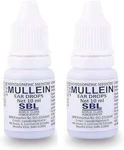 SBL S Mullein Ear Drop 10 ML Pack Of 2 Amazon Co Uk Health