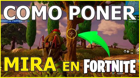 Cómo Poner La Mira En Fortnite Nintendo Switch Ps5 2025 Youtube