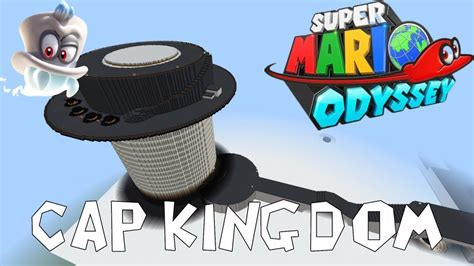 Minecraft Super Mario Odyssey Cap Kingdom Map Youtube