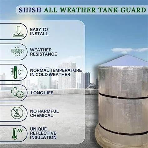 Silver Heat Proof Water Tank Insulation Cover At Rs Piece In Surat