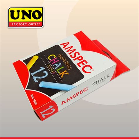 Uno Amspec Colored Artschool Chalk 12pcs Lazada Ph