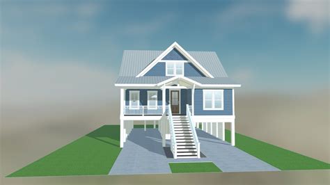 Sea Spray Cottage D Model By Sdc House Plans Srscomp B F B