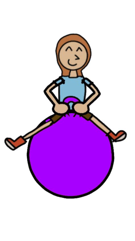 Annie Argos Bouncing On The Purple Hopper Ball By Allahda On Deviantart