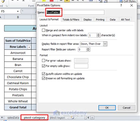 How To Auto Refresh Pivot Table In Excel Methods Exceldemy