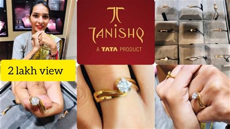 Tanishq Latest 2023 Solitaire Diamond Rings Designs With