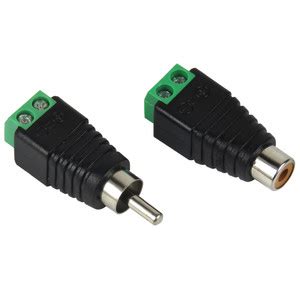RCA разъем с винтовым соединением купить - Интернет магазин по ...
