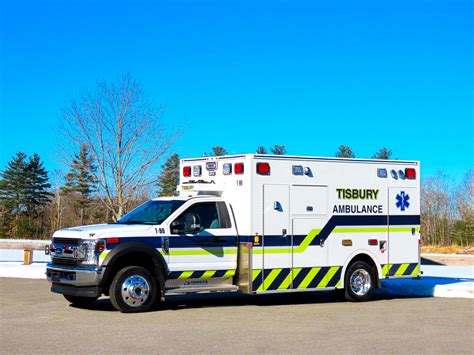 Demers Mxp Ford F X Type I Ambulance Delivered To Tisbury Fire