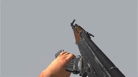 Ak 47 Reload Animation Youtube