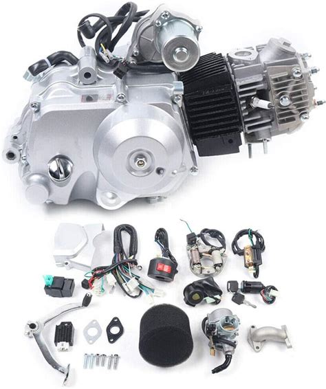 125cc 4 Takt Engine Motor Kit Semi Auto Electric Start For Go Kart Quad