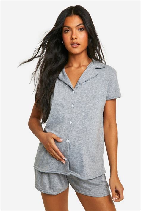 Maternity Pyjamas Maternity Nightwear Boohoo Uk