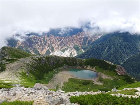 黒部の山賊 3日目 高天原～水晶岳～鷲羽岳～三俣山荘 あべてつさんの水晶岳・薬師岳・黒部五郎岳の活動データ Yamap ヤマップ