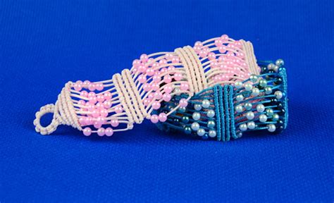 Beaded Macrame Bracelet Easy