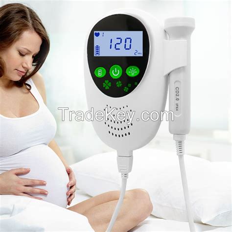 Portable Ultrasound Doppler Fetal Heart Rate Monitor Fd By Whale