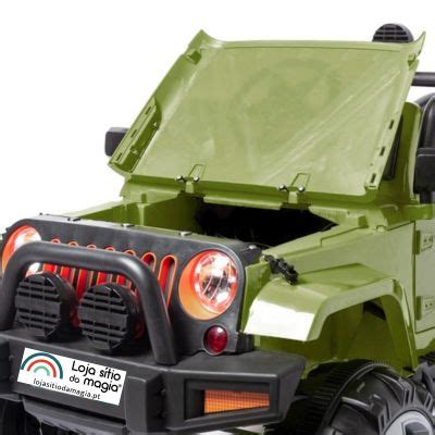 Jeep Infantil Bigfoot X Motores De V E Watts Cada Total W