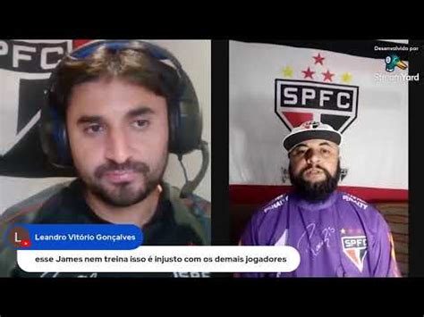 Live Resenha dos Amigos SPFC Cmomentários sobre São Paulo x Flamengo e