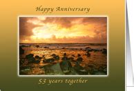 53rd Wedding Anniversary Cards from Greeting Card Universe