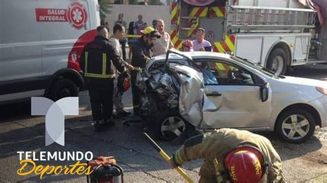 Filtran El Video Del Brutal Accidente De Joao Maleck Canterano De Chivas Telemundo Deportes