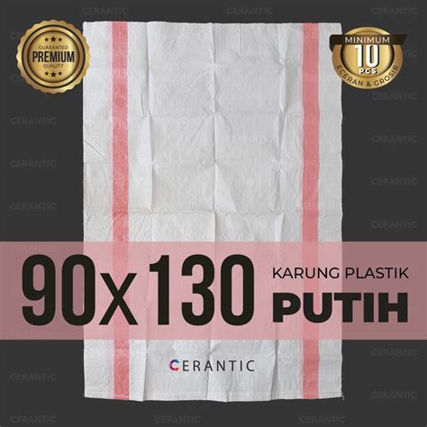 Jual Karung Plastik X Cm Setara Gabah Kg Cm X Cm