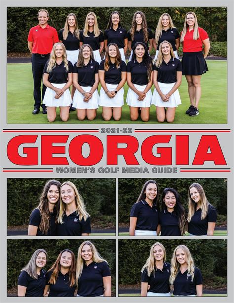 2021 22 Georgia Womens Golf Media Guide By Georgia Bulldogs Athletics