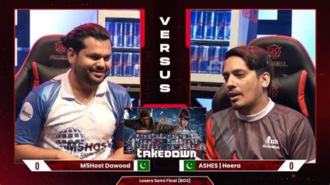 Tekken 7 BAAZ TAKEDOWN 23 Losers Semi Final M5host Dawood Alisa Vs