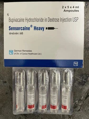 Bupivacaine Sensorcaine Heavy Ml Injection At Vial