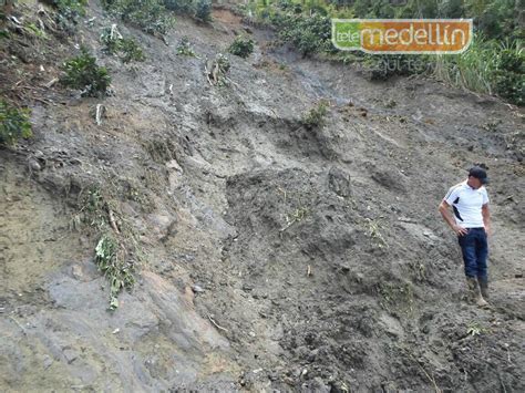 Deslizamiento En La Vereda San Miguel De San Carlos Antioquia