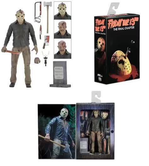 18cm NECA Friday the 13th The Final Chapter Jason Voorhees PVC Action ...