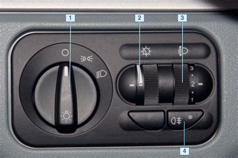 Управление подрулевыми переключателями и освещением ГАЗель Бизнес ...