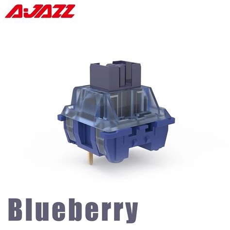 Ajazz Blueberry Shaft Mechanical Keyboard Switch 5pin Rgb Linear