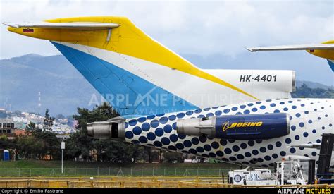 HK 4401 Lineas Aereas Suramericanas Boeing 727 200F at Bogotá